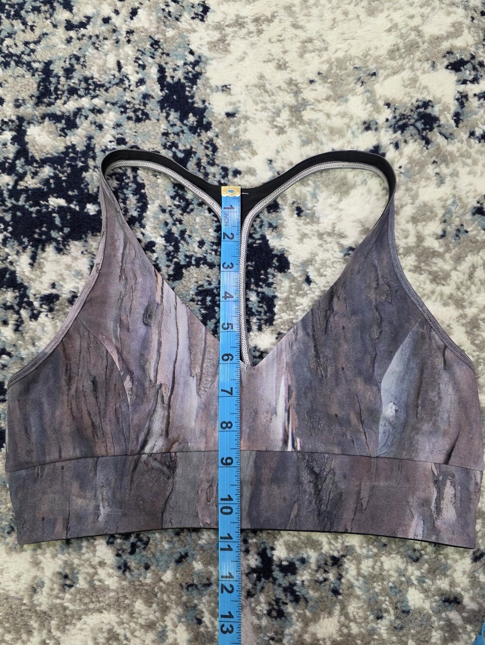 Lululemon Seamless Marble-Print Reversible Sports Bra - Picture 6 of 6